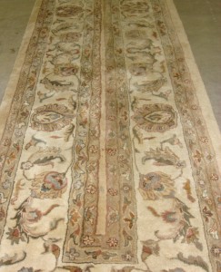 area rug converted to runner